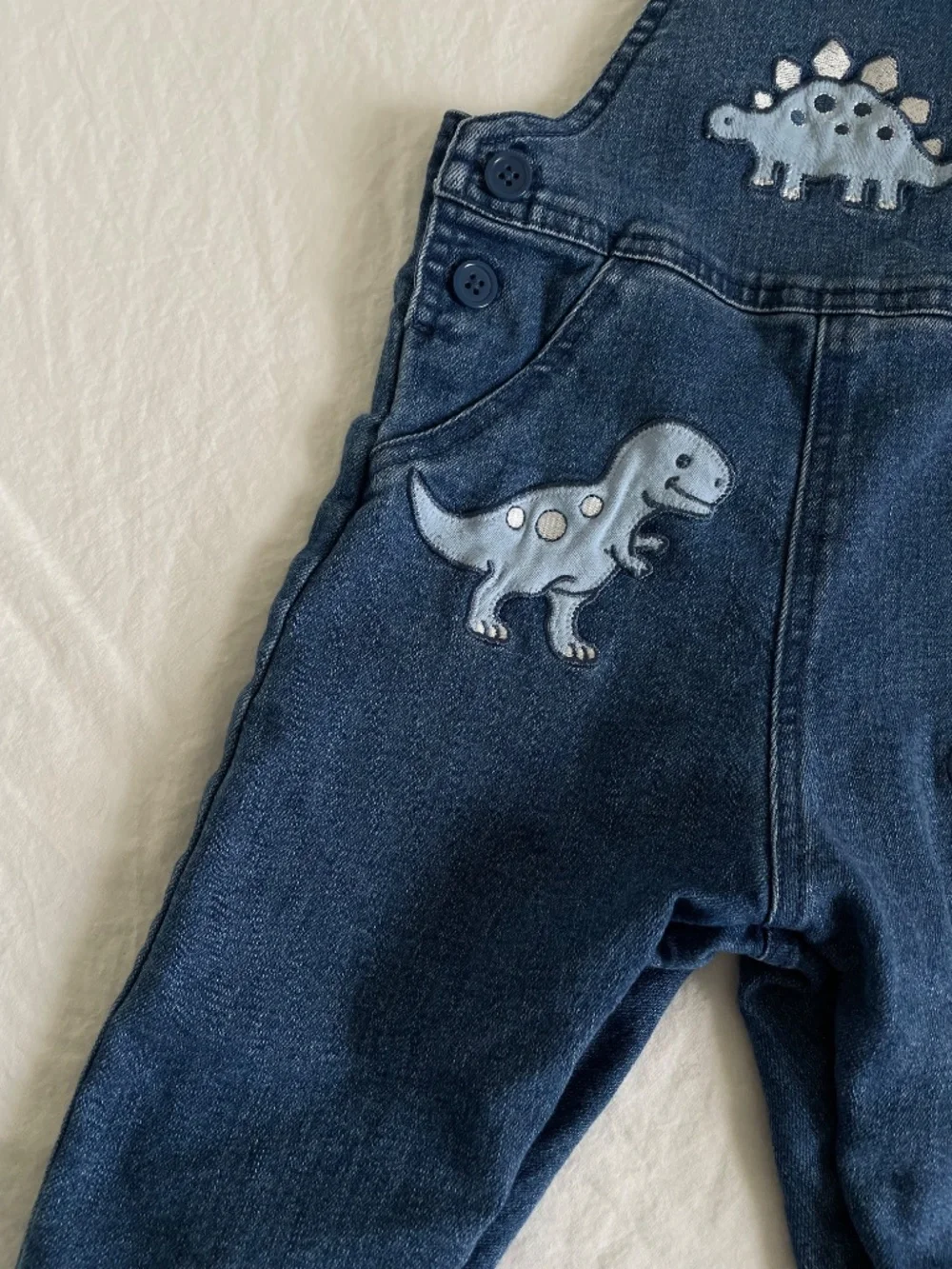 Dinosaur overalls